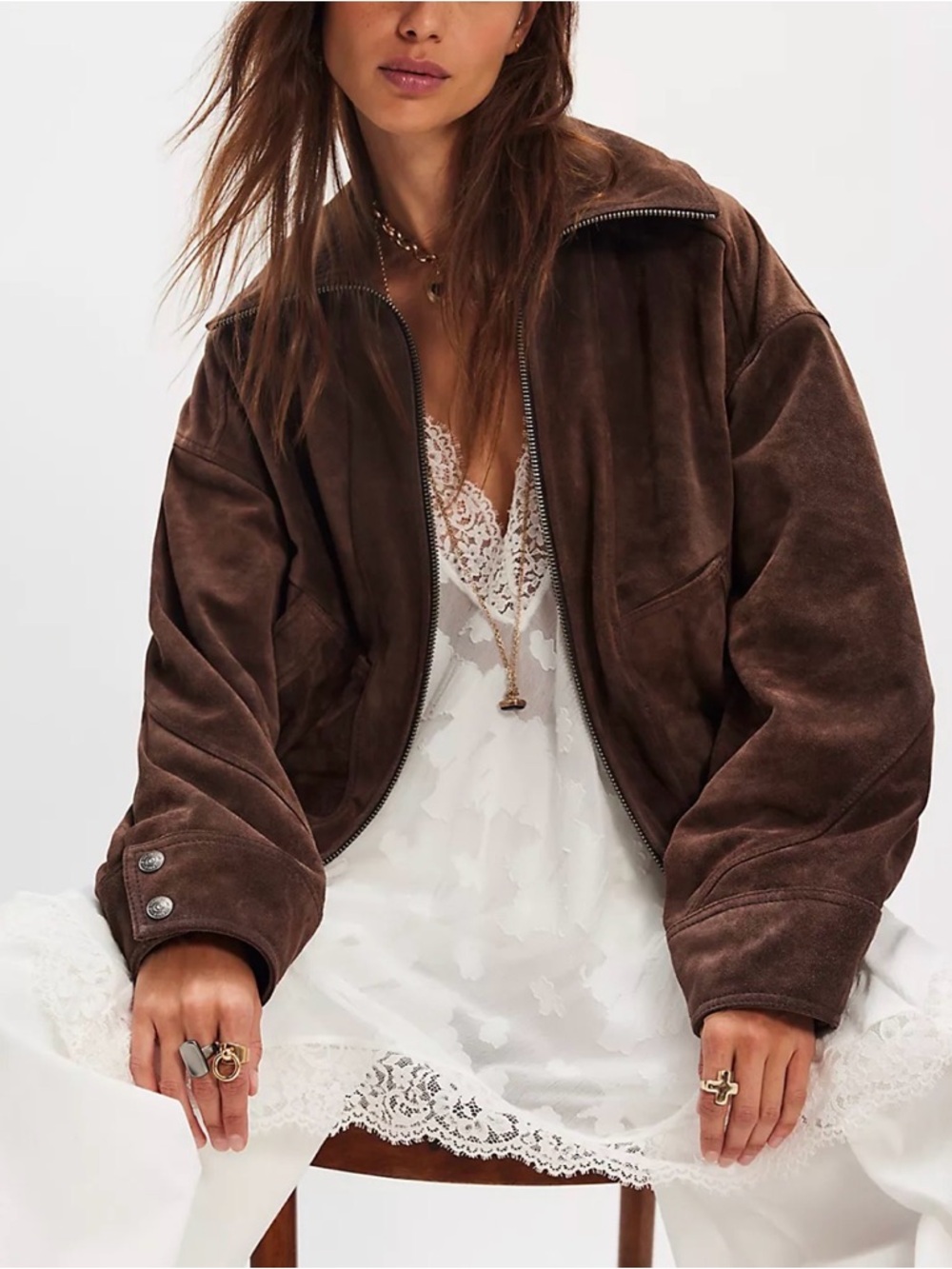 We The Free Desert Moon Suede Jacket